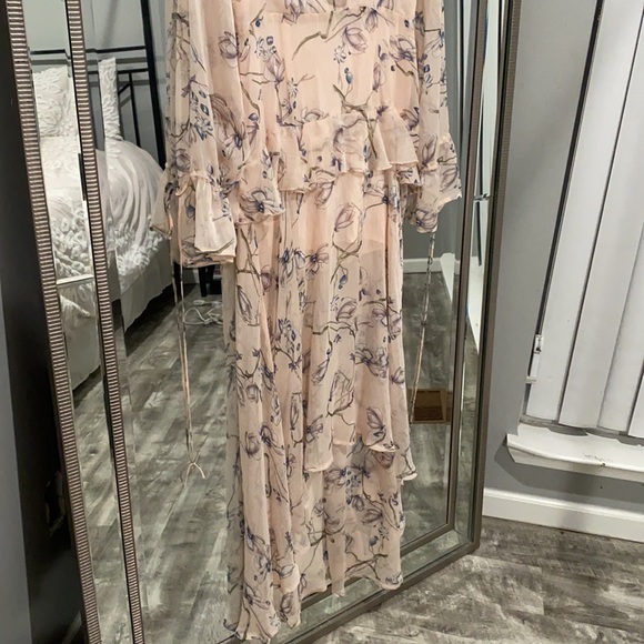 Long Sleeve floral Print Maxi Dress - Picture 3 of 13